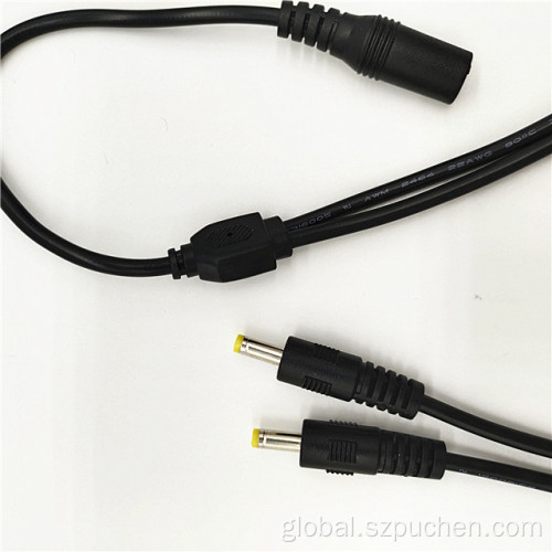 Dc Power Plug Female Female To 2 Male DC Splitting Extension Cable Manufactory
